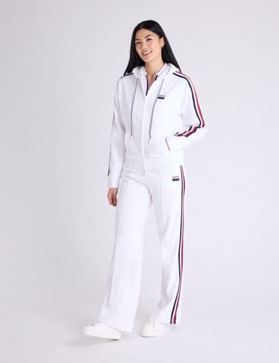 SIGNATURE STRIPE USPA SPORT ZIP HOODIE 4