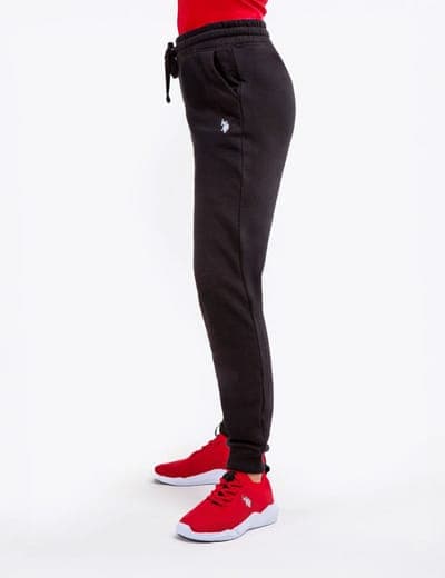 FLEECE HIGH WAISTED LOGO JOGGER 15