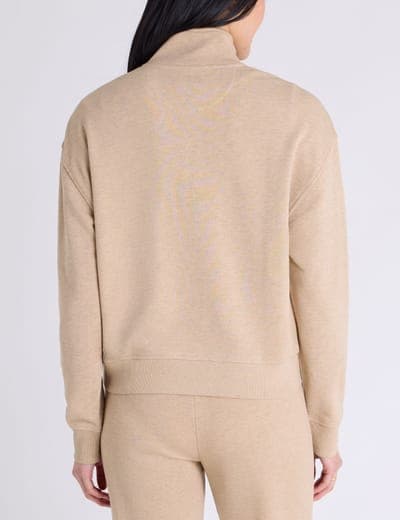 SNAP PLACKET PIPED FRENCH TERRY POPOVER 8