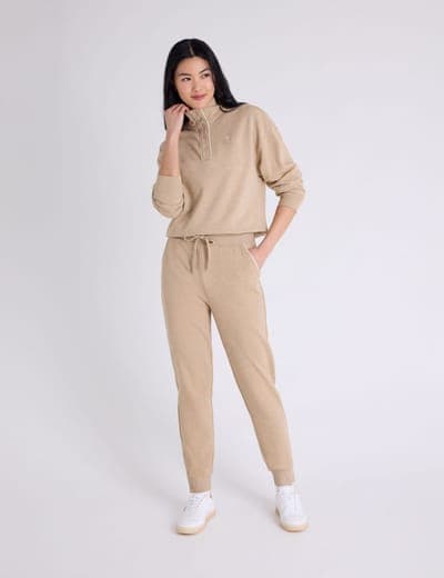SNAP PIPED FRENCH TERRY JOGGER 2
