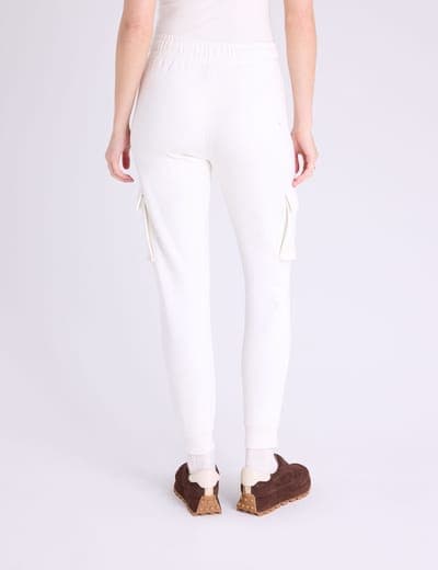 METALLIC EMBROIDERD CARGO JOGGER 4