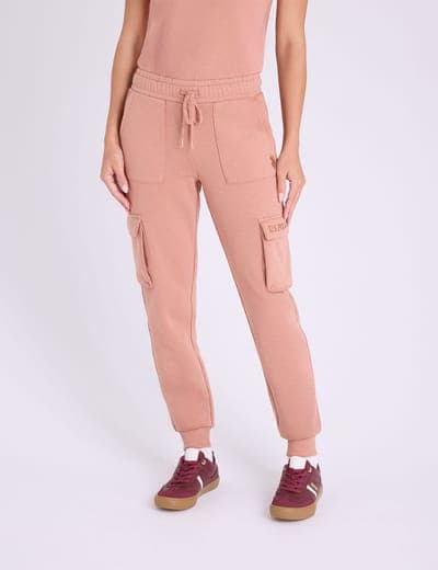 METALLIC EMBROIDERD CARGO JOGGER 6