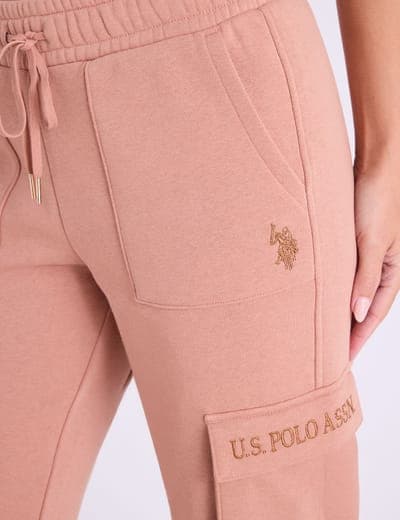 METALLIC EMBROIDERD CARGO JOGGER 7