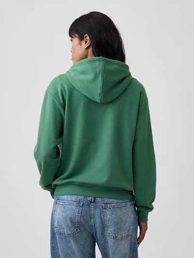 Relaxed Gap Logo Zip Hoodie 2
