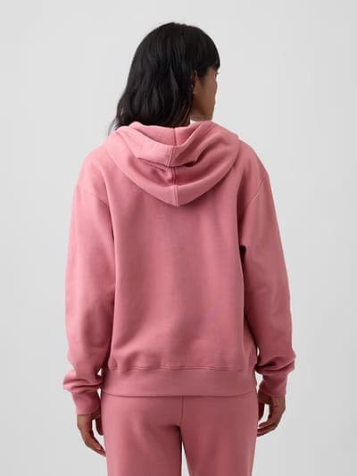 Relaxed Gap Logo Zip Hoodie 6