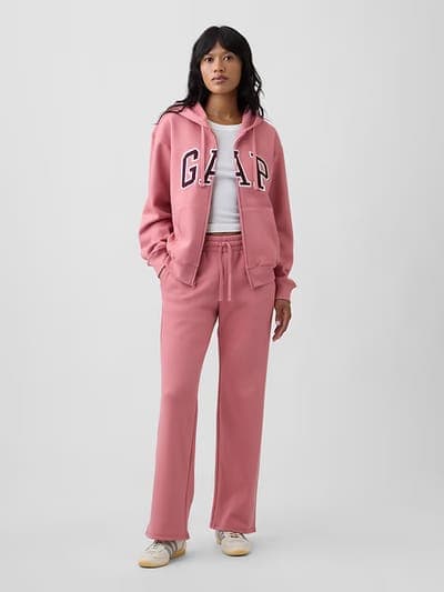 Relaxed Gap Logo Zip Hoodie 7