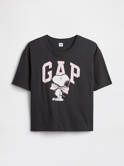 Peanuts Oversized Gap Logo T-Shirt 5