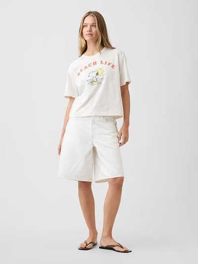 Peanuts Oversized Graphic T-Shirt 3