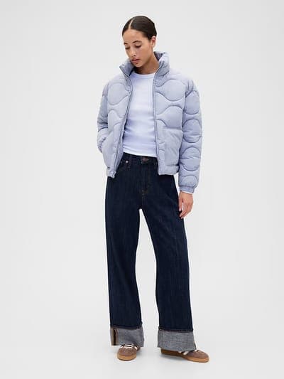 Relaxed Quilted Nylon Jacket 3