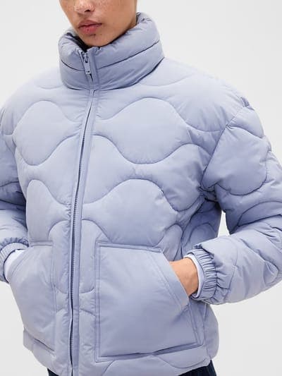 Relaxed Quilted Nylon Jacket 4