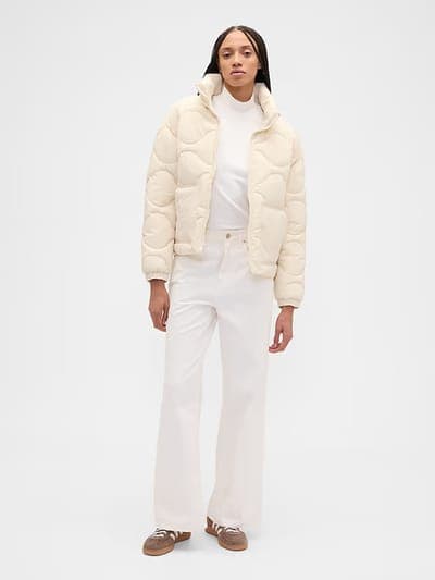 Relaxed Quilted Nylon Jacket 7