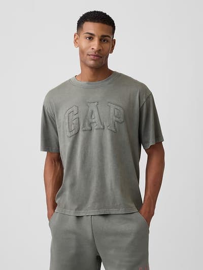 Everyday Soft Boxy Gap Logo T-Shirt 1