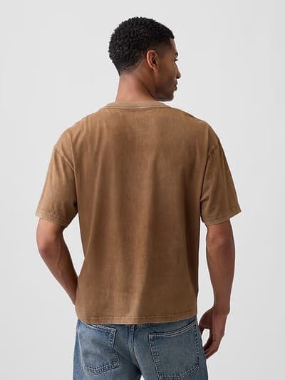 Everyday Soft Boxy Gap Logo T-Shirt 6