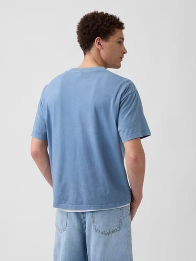 Everyday Soft Boxy Gap Logo T-Shirt 10