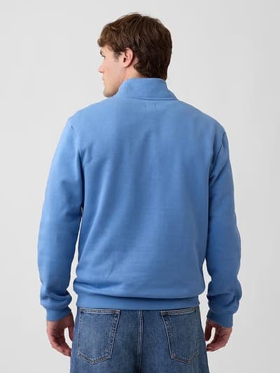 Adult Relaxed Gap Logo Quarter-Zip Sweatshirt 2