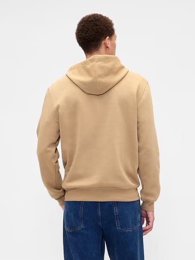 Adult Relaxed Gap Logo Zip Hoodie 5