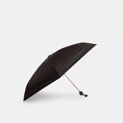 Coach Outlet Uv Protection Mini Umbrella In Signature Print 2