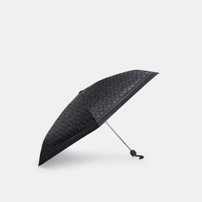 Coach Outlet Uv Protection Mini Umbrella In Signature Print 1