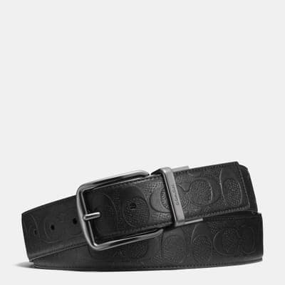 Coach Outlet Harness Buckle Cut To Size Reversible Belt, 38 Mm 1