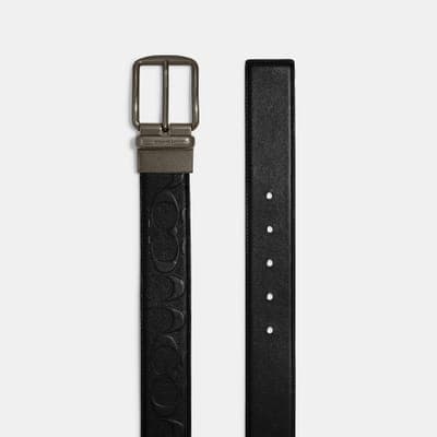 Coach Outlet Harness Buckle Cut To Size Reversible Belt, 38 Mm 2
