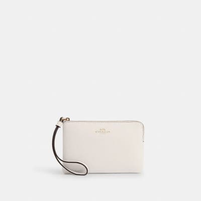 Coach Outlet Corner Zip Wristlet 1