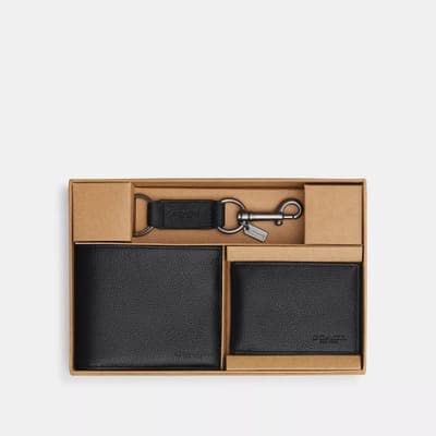 Coach Outlet Boxed 3 In 1 Wallet Gift Set 1
