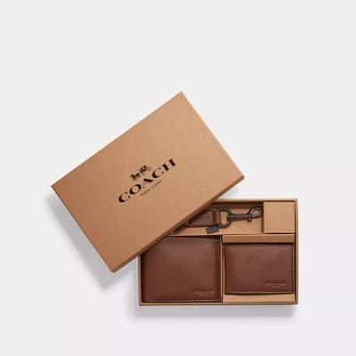 Coach Outlet Boxed 3 In 1 Wallet Gift Set 3