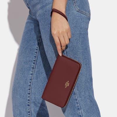 Coach Outlet Long Zip Around Wallet 5