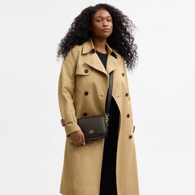 Coach Outlet Mini Carey Crossbody Bag In Signature Canvas 4