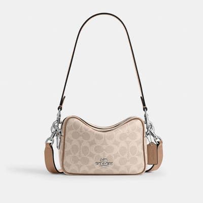 Coach Outlet Mini Carey Crossbody Bag In Signature Canvas 7