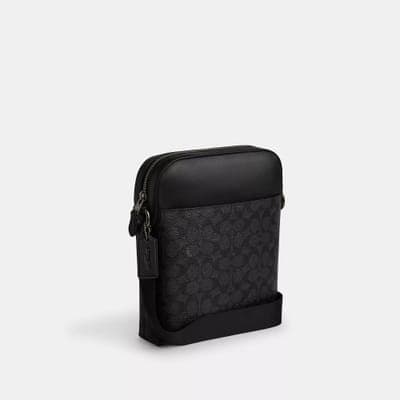 Coach Outlet Houston Flight Bag In Signature Canvas 3
