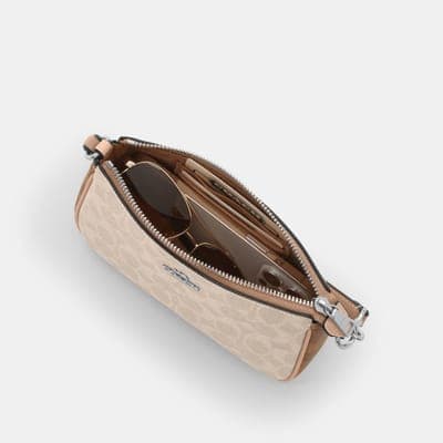 Coach Outlet Nolita 19 In Blocked Signature Canvas 6