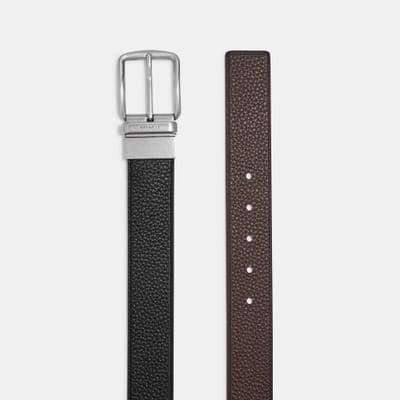 Coach Outlet Harness Buckle Cut To Size Reversible Belt, 38 Mm 2