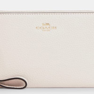 Coach Outlet Corner Zip Wristlet 4