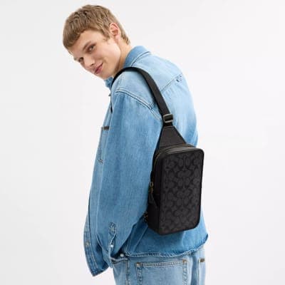 Coach Outlet Sullivan Pack In Signature Canvas 5