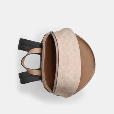 Coach Outlet Taylor Small Backpack In Signature Canvas 2