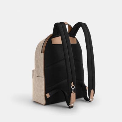 Coach Outlet Taylor Small Backpack In Signature Canvas 3