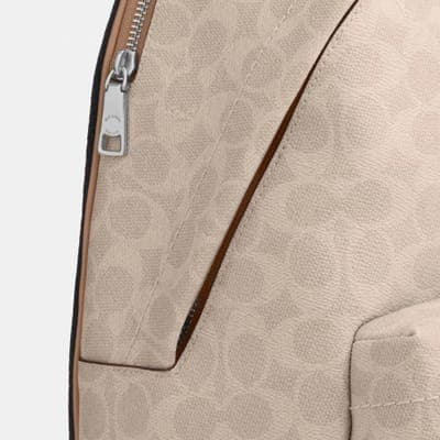 Coach Outlet Taylor Small Backpack In Signature Canvas 6
