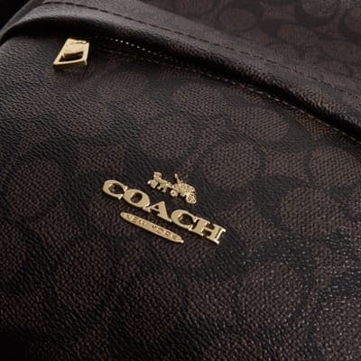 Coach Outlet Taylor Small Backpack In Signature Canvas 8