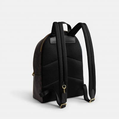 Coach Outlet Taylor Small Backpack In Signature Canvas 12