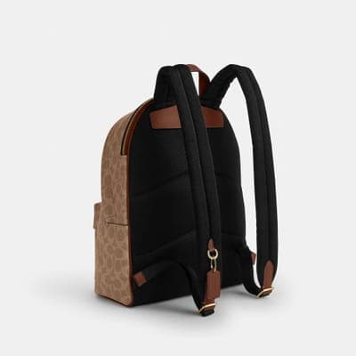 Coach Outlet Taylor Small Backpack In Signature Canvas 14