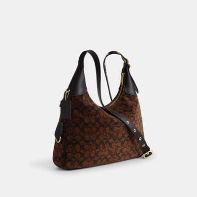 Coach Outlet Ella Shoulder Bag In Signature Chenille 3