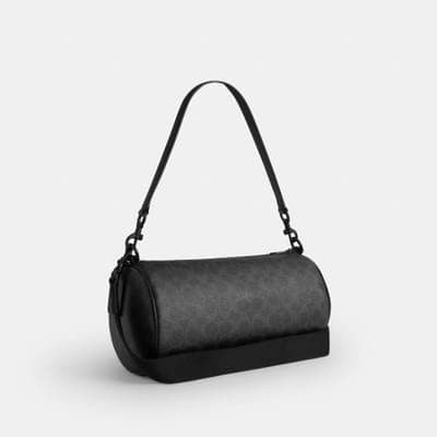 Coach Outlet Andre Barrel Bag 30 In Signature Canvas 3