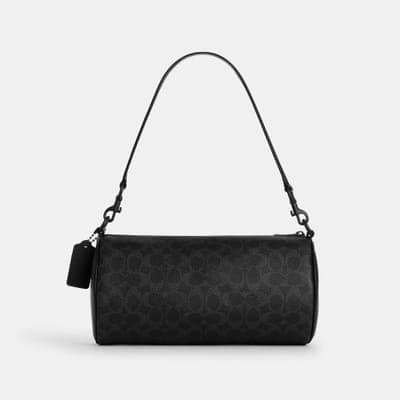 Coach Outlet Andre Barrel Bag 30 In Signature Canvas 4