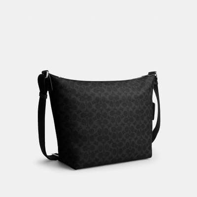 Coach Outlet Finn Hobo Bag 32 In Signature Canvas 9