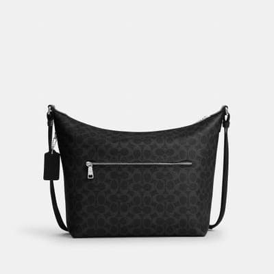 Coach Outlet Finn Hobo Bag 32 In Signature Canvas 10