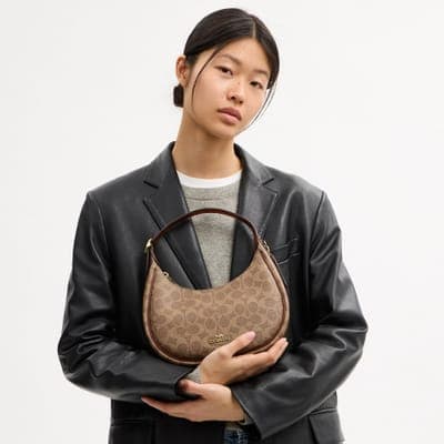 Coach Outlet Emily Shoulder Bag In Signature Canvas 4