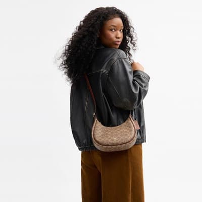 Coach Outlet Emily Shoulder Bag In Signature Canvas 5