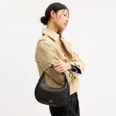 Coach Outlet Emily Shoulder Bag In Signature Canvas 10