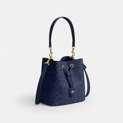 Coach Outlet Rowan Bucket Bag In Signature Canvas 6